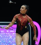 Зохра Агамирова вышла в еще один финал Кубка мира по художественной гимнастике в Баку (ФОТО)