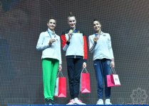 В Баку состоялась церемония награждения победителей Кубка мира по художественной гимнастике (ФОТО)