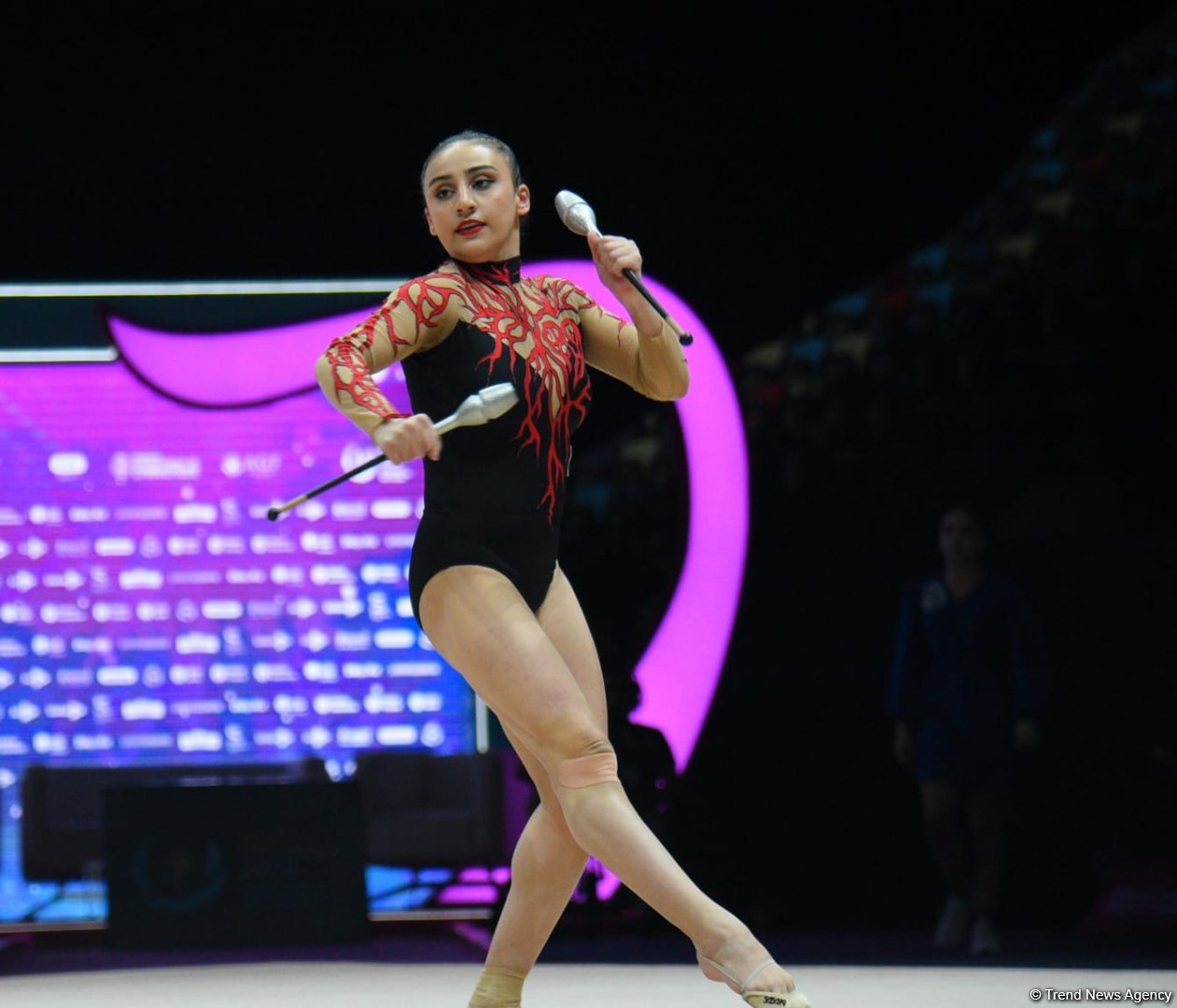 Зохра Агамирова вышла в еще один финал Кубка мира по художественной гимнастике в Баку (ФОТО)