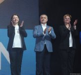 В Баку состоялась церемония награждения победителей и призеров Кубка мира по художественной гимнастике (ФОТО)