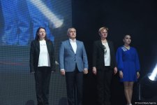 В Баку состоялась церемония награждения победителей и призеров Кубка мира по художественной гимнастике (ФОТО)