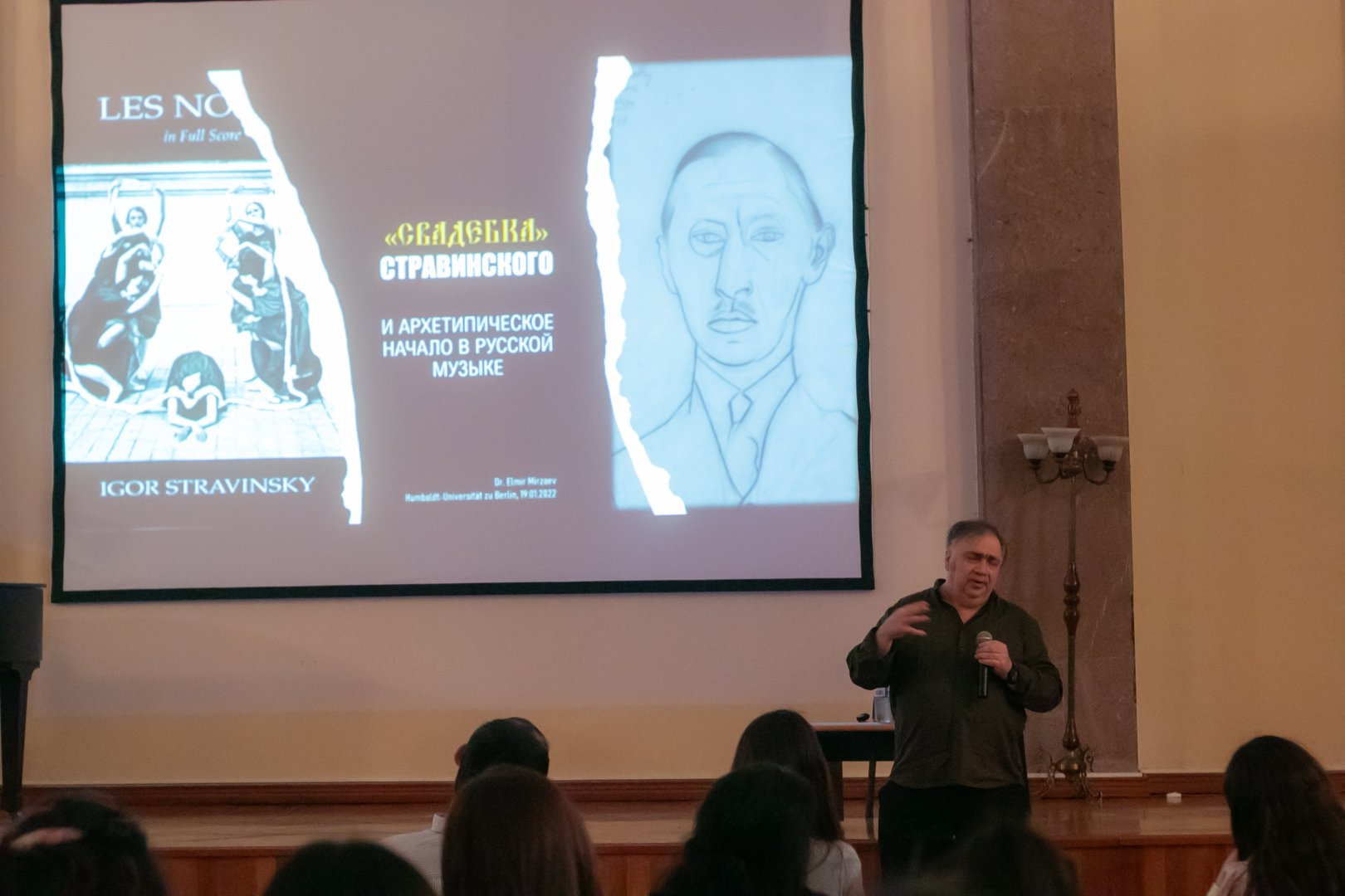 Эльмир Мирзоев рассказал о произведении "Свадебка", представленном Игорем Стравинским на премьере в Париже  (ФОТО)