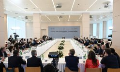 Президент Ильхам Алиев принял участие в международном форуме на тему «СОР29 и Зеленое видение для Азербайджана» (ФОТО/ВИДЕО)