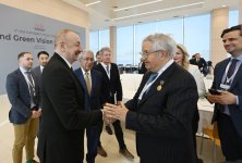 Президент Ильхам Алиев принял участие в международном форуме на тему «СОР29 и Зеленое видение для Азербайджана» (ФОТО/ВИДЕО)