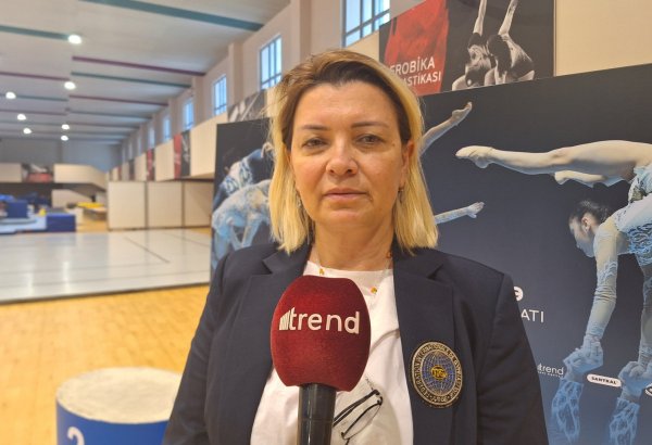 Azerbaijan national acrobatic gymnastics team preparing for World Cup - head coach