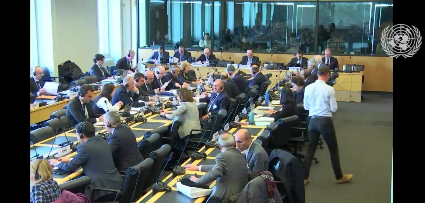 UN Committee holds hearings on regular report of Azerbaijani Commissioner for Human Rights