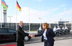 President Ilham Aliyev concludes his working visit to Germany (PHOTO)