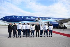 President Ilham Aliyev concludes his working visit to Germany (PHOTO)