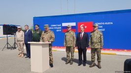 Joint Turkish-Russian Monitoring Center in Azerbaijan's Aghdam holds closing ceremony (PHOTO/VIDEO)