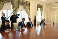 President Ilham Aliyev receives President of Chinese People's Association for Friendship with Foreign Countries (PHOTO)