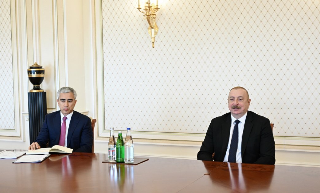 President Ilham Aliyev receives President of Chinese People's Association for Friendship with Foreign Countries (PHOTO)