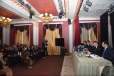 В Баку прошел брифинг о массовых захоронениях и пропавших без вести лицах (ФОТО)
