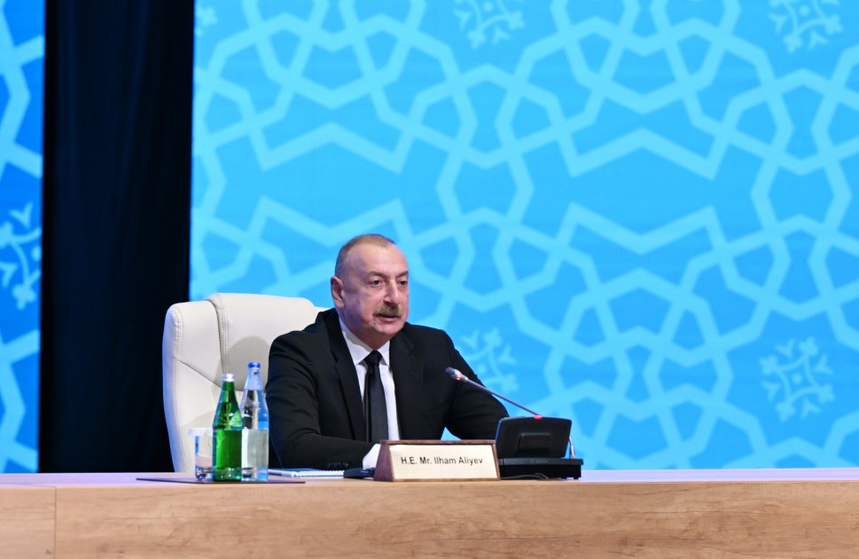 President Ilham Aliyev attends 6th World Forum on Intercultural Dialogue in Baku (PHOTO/VIDEO)