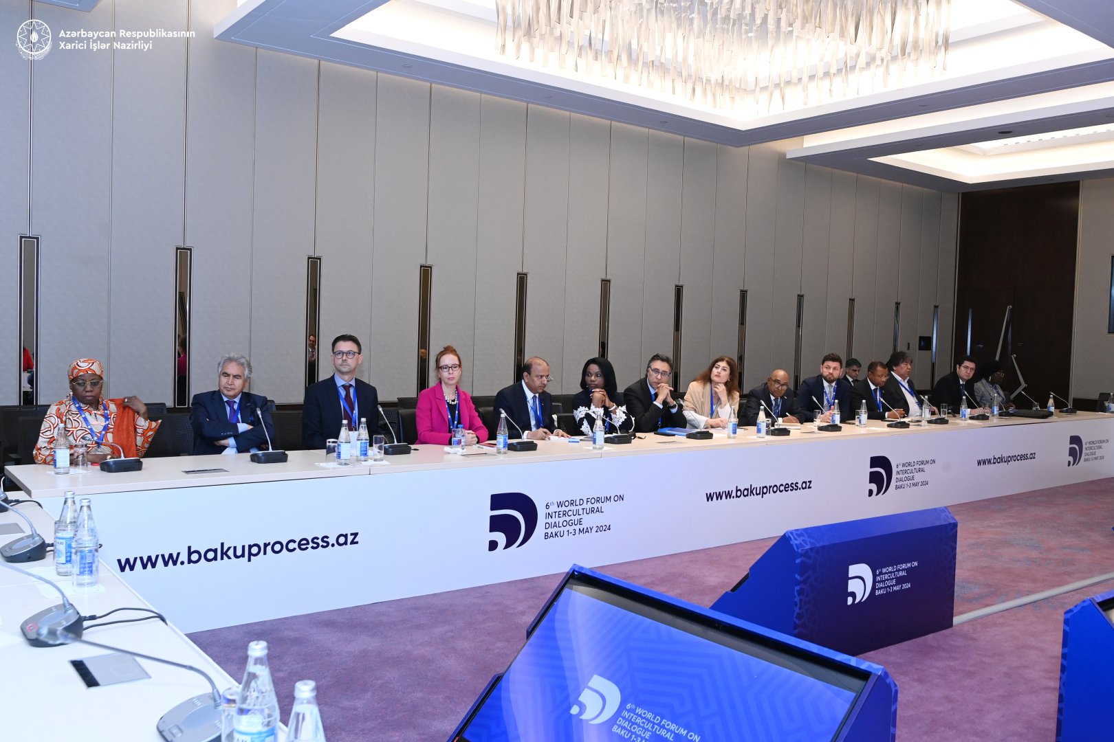 Azerbaijani FM holds meeting with UNESCO's permanent reps of member countries and heads of National Commissions (PHOTO)