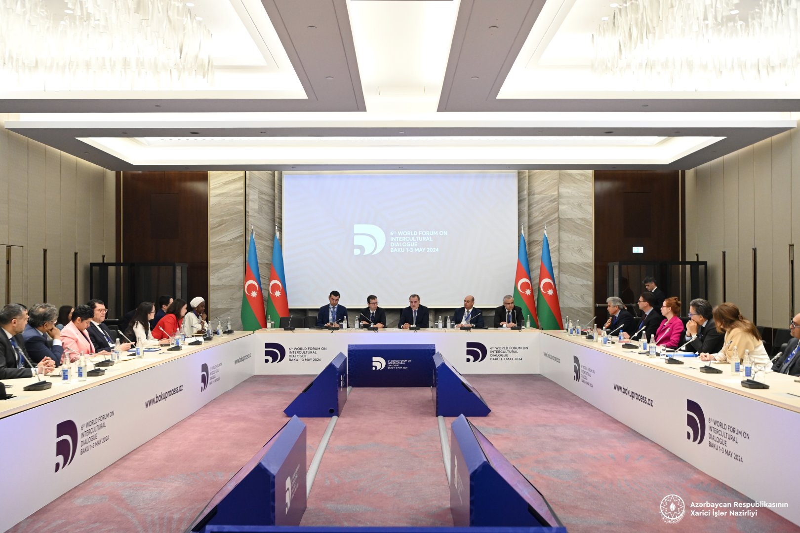 Azerbaijani FM holds meeting with UNESCO's permanent reps of member countries and heads of National Commissions (PHOTO)