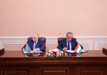 Azerbaijan and Tajikistan sign MoU on consular cooperation (PHOTO)