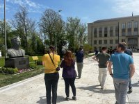 Норвежские путешественники прибыли в город Шуша (ФОТО)