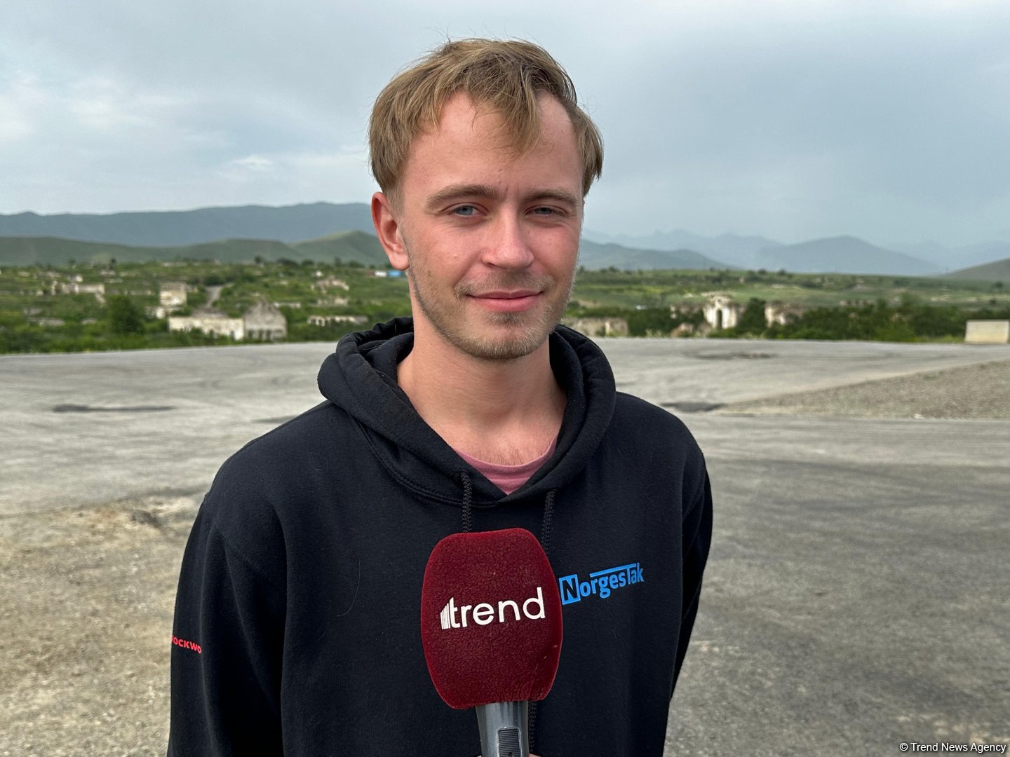 Norwegian traveler witnesses intensive infrastructure revival in Azerbaijan's Karabakh