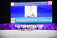 В Баку стартовал Кубок Европы по художественной гимнастике (ФОТО)