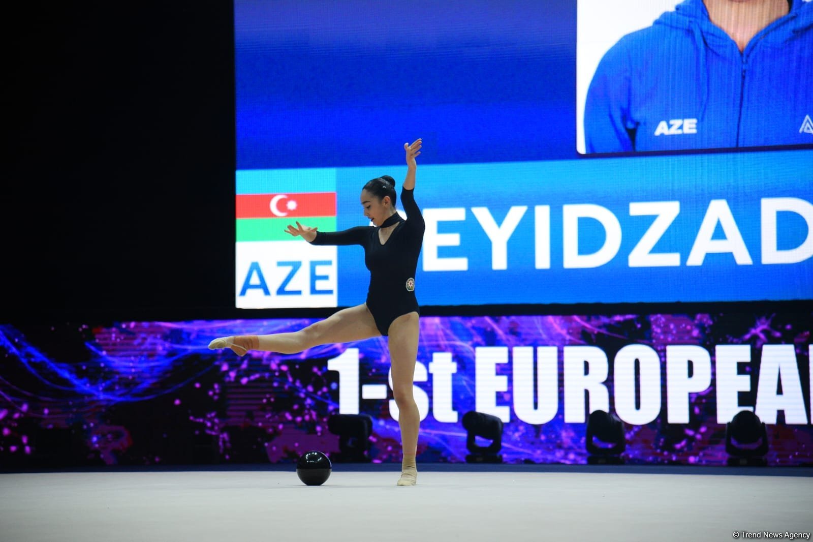 Зохра Агамирова вышла в два финала Кубка Европы по художественной гимнастике в Баку (ФОТО)