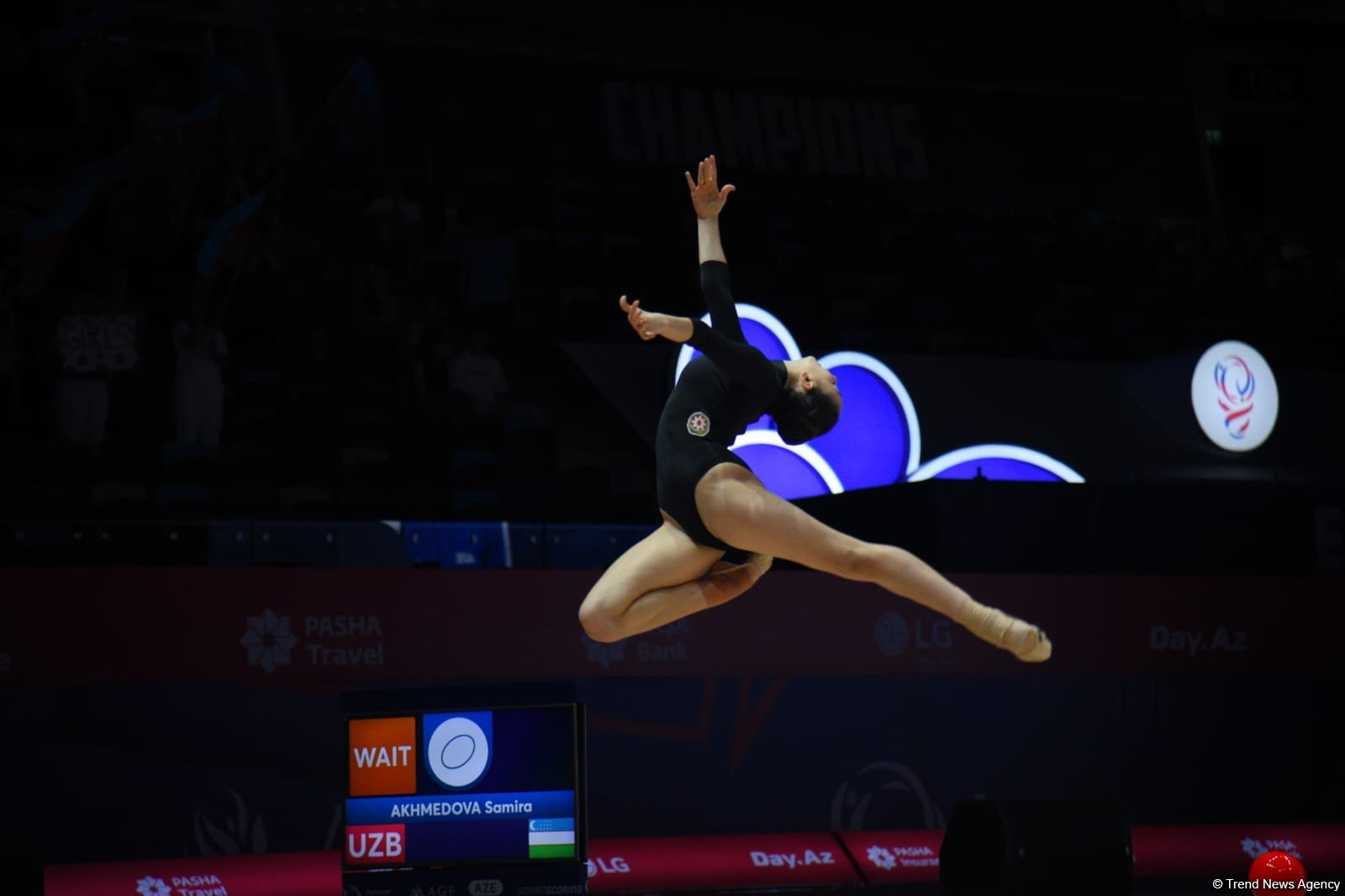 Зохра Агамирова вышла в два финала Кубка Европы по художественной гимнастике в Баку (ФОТО)