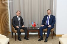 Azerbaijani FM meets with his Turkish colleague (PHOTO)