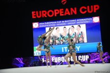 В Баку стартовал второй день соревнований Кубка Европы по художественной гимнастике (ФОТО)