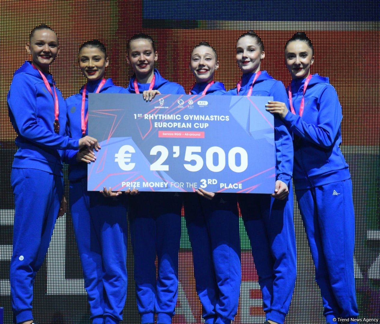 European Cup in Baku hosts award ceremony for teams in group exercises (PHOTO)