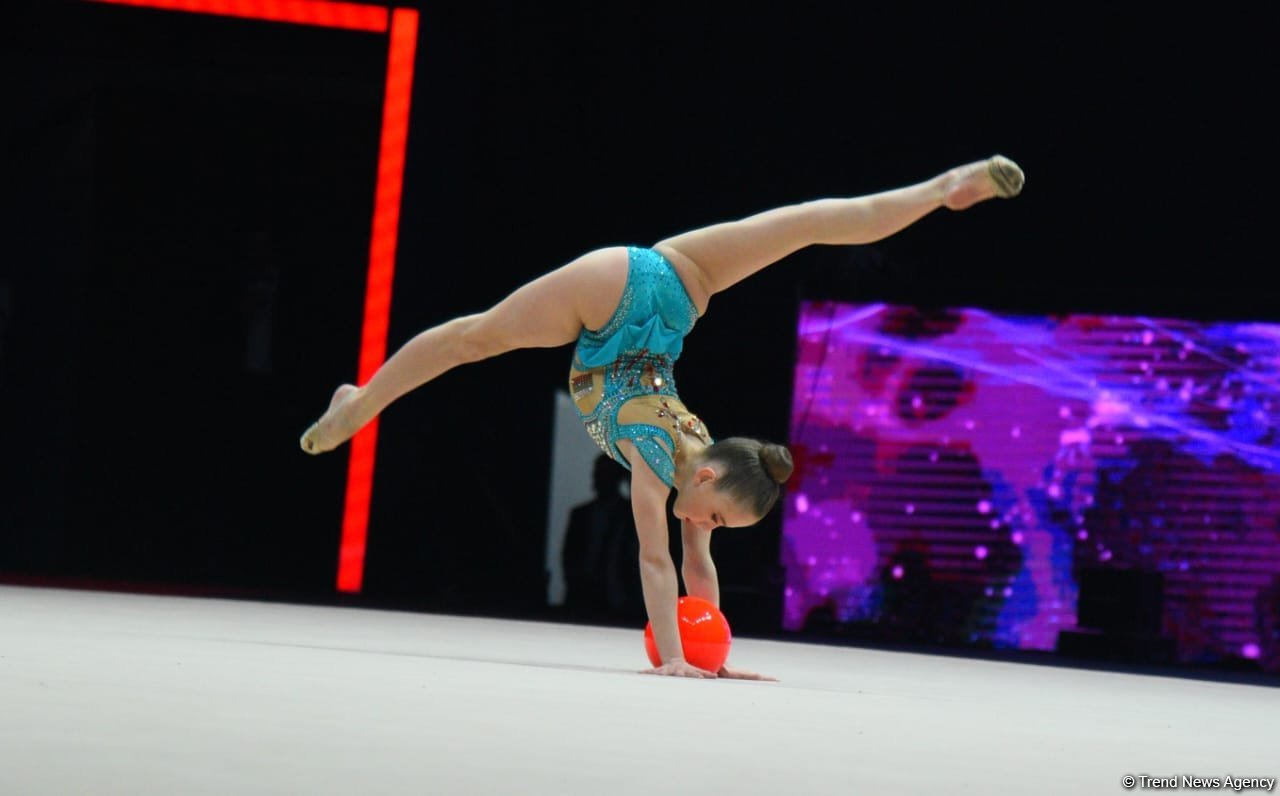 European Rhythmic Gymnastics Cup welcomes Azerbaijani athlete in quarterfinals (PHOTO)