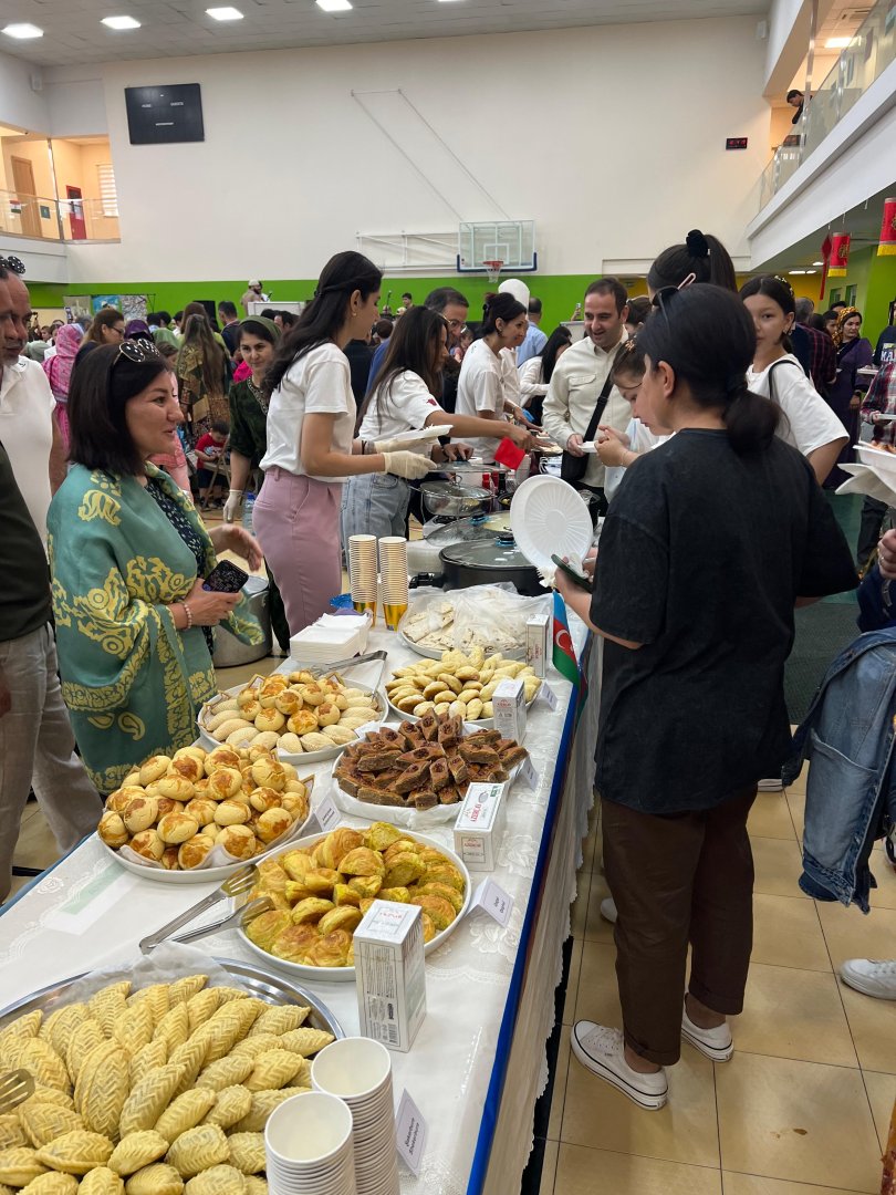 Azerbaijani national cuisine presented in Turkmenistan (PHOTO)