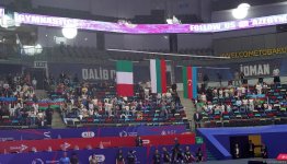 Кубок Европы в Баку: состоялась церемония награждения команд в групповых упражнениях (ФОТО)