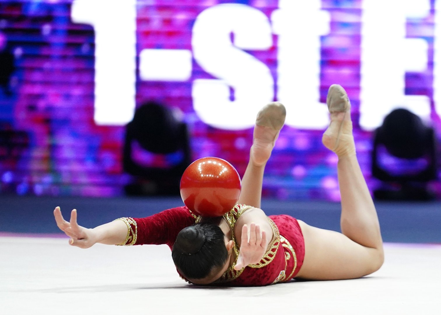 Azerbaijani athletes compete in finals of European Cup in Rhythmic Gymnastics in Baku (PHOTO)