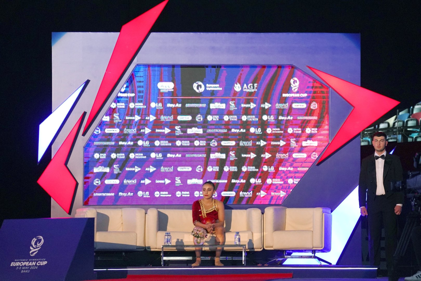 Azerbaijani athletes compete in finals of European Cup in Rhythmic Gymnastics in Baku (PHOTO)