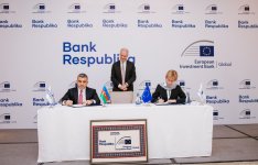 EIB Global and Bank Respublika signed a €10 million loan agreement to boost financial access for small businesses