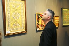 В Баку открылась выставка работ Фидан Амировой "По следам узоров..." – яркие краски души художницы  (ФОТО)