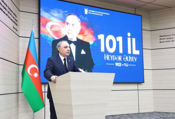 Great Leader Heydar Aliyev revered for historical value in Azerbaijan, ex-USSR - prosecutor general