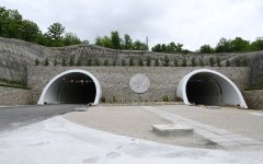 President Ilham Aliyev inspects construction progress of Ahmadbayli-Fuzuli-Shusha highway, attends opening of first tunnel (PHOTO/VIDEO)