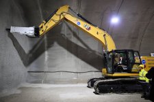 President Ilham Aliyev inspects construction progress of Ahmadbayli-Fuzuli-Shusha highway, attends opening of first tunnel (PHOTO/VIDEO)