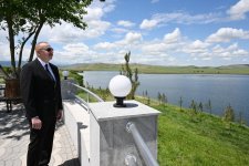 President Ilham Aliyev attends inauguration of Kondalanchay reservoir in Fuzuli district (PHOTO/VIDEO)