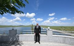 President Ilham Aliyev attends inauguration of Kondalanchay reservoir in Fuzuli district (PHOTO/VIDEO)
