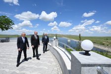 President Ilham Aliyev attends inauguration of Kondalanchay reservoir in Fuzuli district (PHOTO/VIDEO)