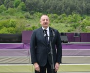 Президент Ильхам Алиев и Первая леди Мехрибан Алиева приняли участие в открытии VII Международного музыкального фестиваля «Харыбюльбюль» в Шуше (ФОТО/ВИДЕО)
