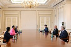 Президент Ильхам Алиев принял генерального секретаря Содружества наций (ФОТО/ВИДЕО)