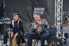 В Шуше представлено шоу мастеров на ударных инструментах в рамках Международного фестиваля "Харыбюльбюль" (ФОТО)
