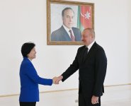President Ilham Aliyev receives Vice-Chairperson of National Committee of Chinese People's Political Consultative Conference (PHOTO)