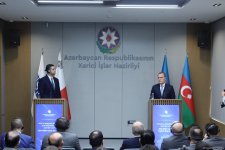 Azerbaijani FM and OSCE Chair-in-Office hold joint press conference (PHOTO)