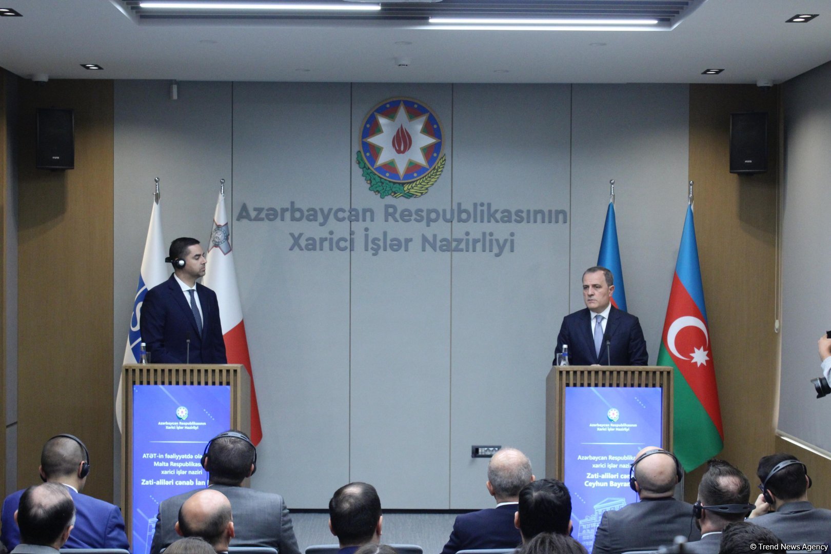 Azerbaijani FM and OSCE Chair-in-Office hold joint press conference (PHOTO)