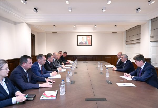 Глава Администрации Президента Азербайджана встретился с заместителем премьер-министра Беларуси (ФОТО)