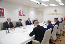 Анар Гулиев провел рабочую встречу с министром архитектуры и строительства Беларуси (ФОТО)
