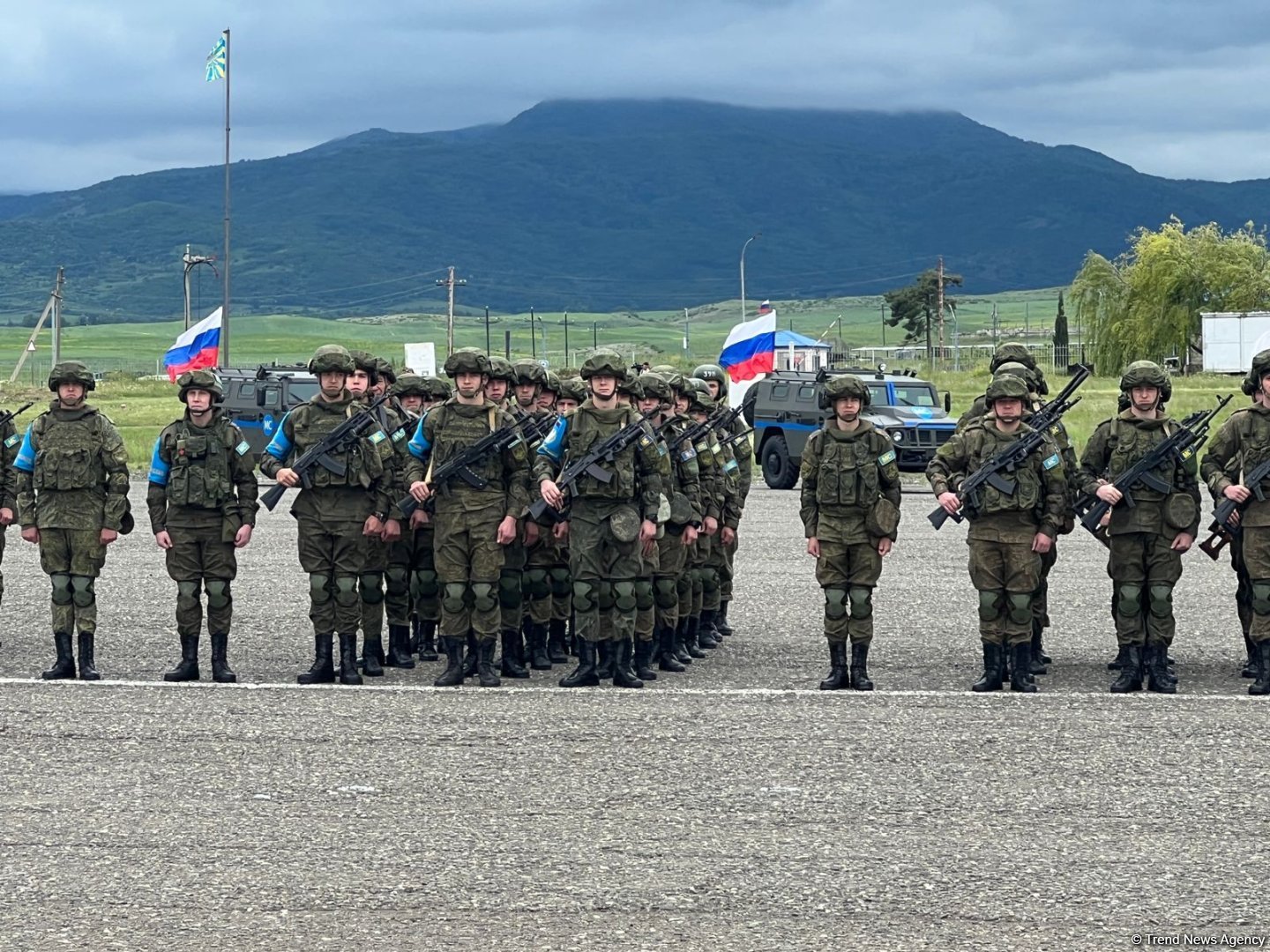 В Ходжалы состоялось мероприятие в связи с выводом российских миротворцев из Карабаха (ВИДЕО/ФОТО)